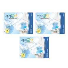 DOUBLE DOUBLE 馬桶刷頭補充裝 12入, 3個