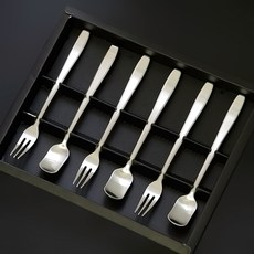 Zenith 茶匙/茶叉 6P組, 1套, 3p茶匙+3p茶叉