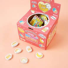 POPO FANCY Hamchi 迷你橡皮擦, 隨機出貨, 60個