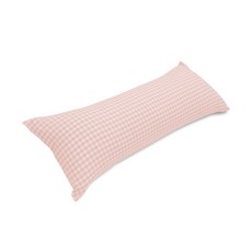 WOOREEDECO 棉質長靠墊套, 粉色