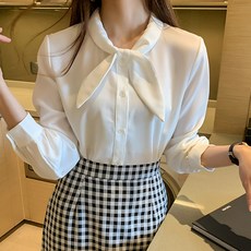 LUNA GIRL 瑪德琳領結襯衫