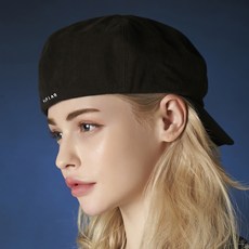 VARZAR 刺繡素色報童帽