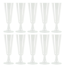 JS 塑膠香檳杯, 10入, 1個