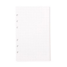 lucalab Archive Jumbo 方格筆記本 6孔補充內頁, 1套, 128張