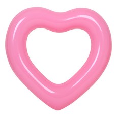 SUNNYWATER 造型充氣泳圈, 大心管（粉色）120