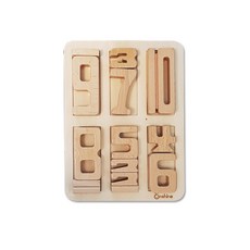 諾貝蘭 Onshine 數字積木拼圖, 1個, 15件