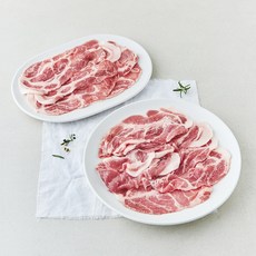목우촌 한돈 생대패 목심 (냉장), 1개, 1kg
