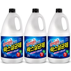 생활공식 강력한 표백 락스살균제, 2L, 3개