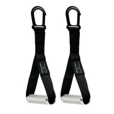 Zero to Hero 鋁合金拉力繩握把, 黑色, 2個