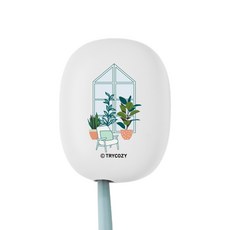 트라이코지 힐링 UVC LED 미니 휴대용 강력 칫솔살균기, STB-022, 001 White