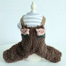 Itemtrade 吊帶褲 四腳衣 連身衣, 02 咖啡色