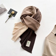 Mabsoshop 大尺碼漸層圍巾披肩 BRP1105