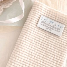 寬條燈芯絨 寬幅素色燈芯絨布料, 1個, 象牙白