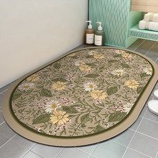 Witherhome 經典棕色調多用途地墊, 混合色, 1個