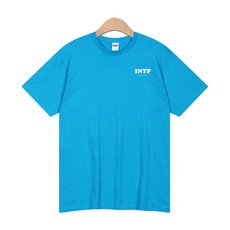 팀스핏 18수 MBTI 시리즈 INTP 통기성 반팔 티셔츠