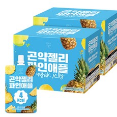 참앤들황토농원 데이앤 파인애플 곤약젤리 10p, 1.3L, 2개