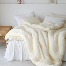 BasicTone 韓國製 超細纖維莫代爾四季薄被, 奶油黃