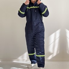 防水鋪棉一體式連身工作服