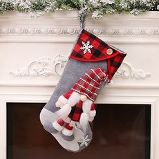 Home Flow 聖誕氛圍襪子樹裝飾品, 02, 1個