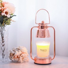 小型蠟燭暖燈, 玫瑰金