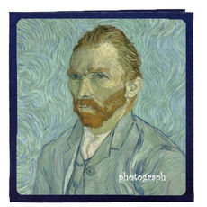 Star 梵谷藝術相簿 27 x 28 cm, TYPE 10 自畫像(相簿), 白色(內頁), 40張