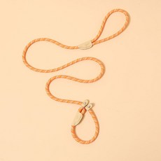 데이소이 요런개 반려동물 심플 로프 목줄, 02 오렌지, 1개