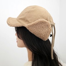 제이제이나인 뽀글이 패딩 귀달이 모자 YWW048