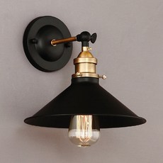 Ruwato室內裝飾壁燈1號, 黑色的