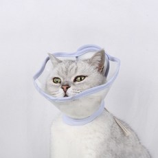 Lanboer 寵物波浪造型防舔頭套, 1個, 紫色