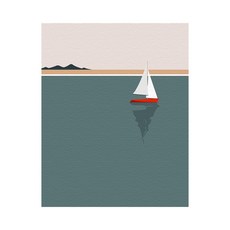 Play about 帆船 DIY 傑作繪畫套組 40 x 50cm, 混色