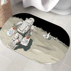 P31 珪藻土太空人地墊, 8, 1個