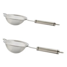 i-MATE 304不鏽鋼濾網 S號+L號, 銀, 1套