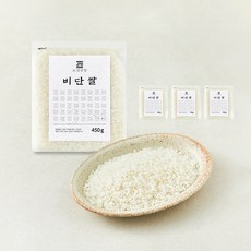 도정공장 진공미 씻어나온 비단쌀, 4개, 450g, 특등급