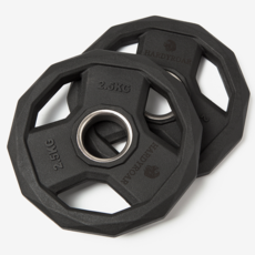 하디로어 바벨 중량 원판 헬스 역기 무게 플레이트, 2.5kg, 2개, 혼합색상