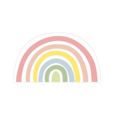 Miaoho 叮咚寵物防水餐具墊 65 x 37 cm, 彩虹, 1個