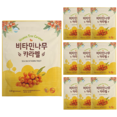 沙棘果焦糖糖果, 120g, 10袋