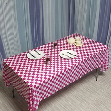 Market Pio廚房一次性派對桌布 網格型 5, 5件, 1個