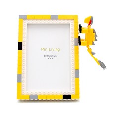 Hoonie Market DIY 積木相框 恐龍, 混合顏色, 1個