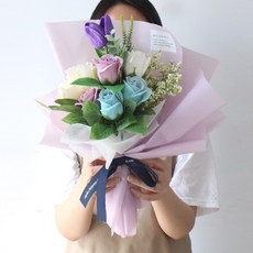 MORIANN Casablanca 香皂花束 小, 紫色