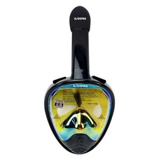 nispro 兒童全臉浮潛面罩, 全息黑