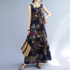 레몬소울 카니 플라워 맥시 원피스 빅사이즈 포함