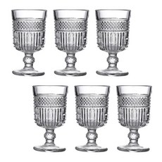 ROCHESTER 羅倫迷你高腳杯燒酒杯 C款, 6個, 透明