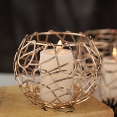 北歐風奢華燭台3件組, 金色