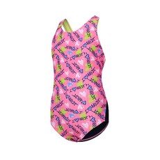 Hest 女童連身X字型室內泳衣 HTA-G03