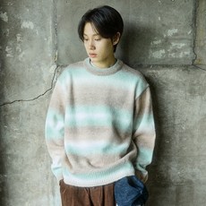 COMO NINOZ 男女通用漸層套頭毛衣 WN246TJSWZ05