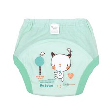 베이비앙 큐티캣 배변훈련팬티, 혼합색상, 1개