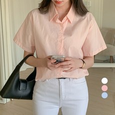 Better Sweet 女款基本款半袖短袖襯衫