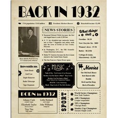 레트로 흑백 포스터 13