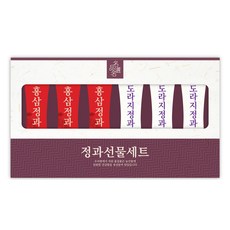 正直商會紅蔘正果 25g*3入+桔梗正果 30g*3入 正果禮盒組, 1套
