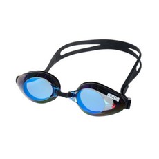 아레나 CLEARY 프리미엄 안티포그 트레이닝 미러수경 A1AC2AG55BLK, 블랙, 1개